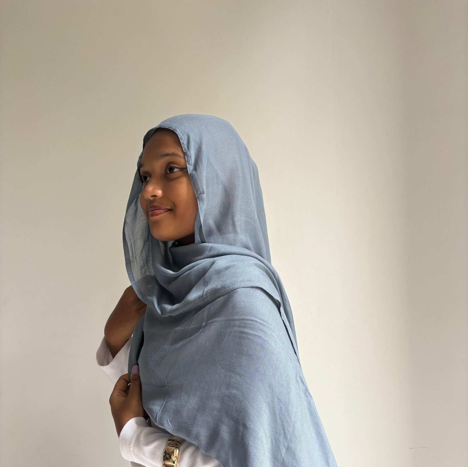 WhatsApp Image 2026-04-05 at 9.06.12 PM (1) Denim Blue - Modal Hijab - Image 1