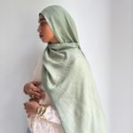 Smoke Green - Modal Hijab - Image 2