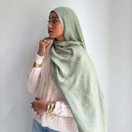 Smoke Green - Modal Hijab