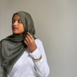 Dark Olive - Modal Hijab - Image 2