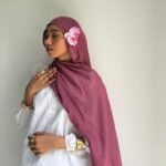 Plum Blush - Modal Hijab - Image 2