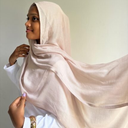 Soft Peach - Modal Hijab