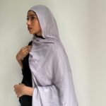 Lavender Bloom - Modal Hijab - Image 2