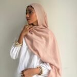 Blush Beige - Modal Hijab - Image 2