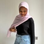 Velvet Blush - Modal Hijab - Image 2
