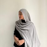 Graphite Grey - Modal Hijab - Image 3