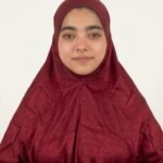Red - Noor Pleated Prayer Set